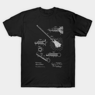 Mop Vintage Patent Drawing T-Shirt